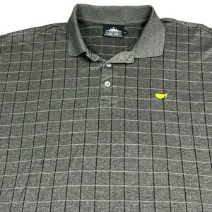 Masters Clubhouse Collection Polo Shirt Augusta National Mens XL Green Italy